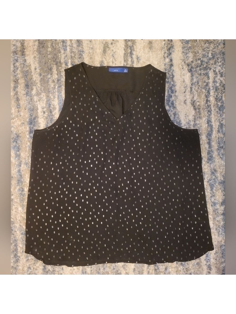 APT 9 XL Sleeveless Top Women's Fashion